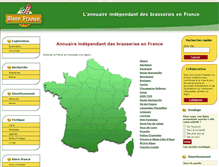 Tablet Screenshot of biere-france.com